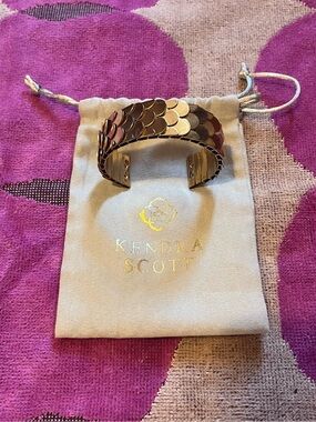 Mermaid Cuff Bracelet and Kendra Scott Dust Bag Combo